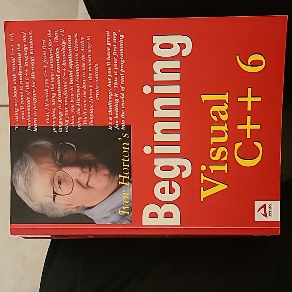Ivor Horton's Beginning Visual C++ 6 Book